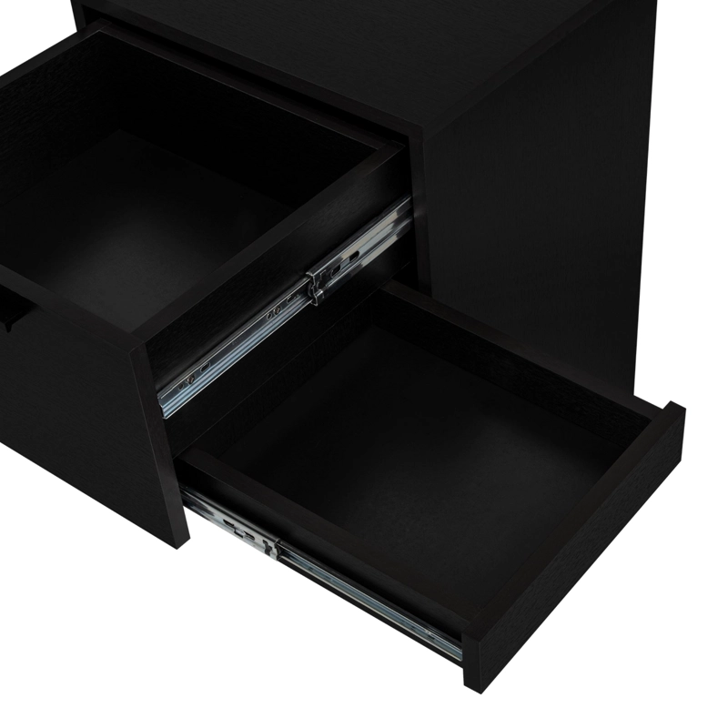 COMBO 2 VELADORES 2 CAJONES 1 PUERTA SECRET Z-81 WENGUE - 6
