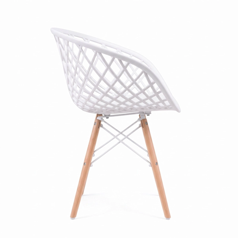 SILLA CON BRAZOS OASIS NEGRA 78,0X57,0X52,0 CM - 4