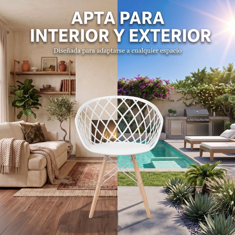 SILLA CON BRAZOS OASIS NEGRA 78,0X57,0X52,0 CM - 7