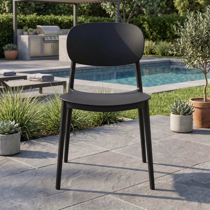 SILLA MILAN VERDE 81,0X48,0X50,0 CM - 1