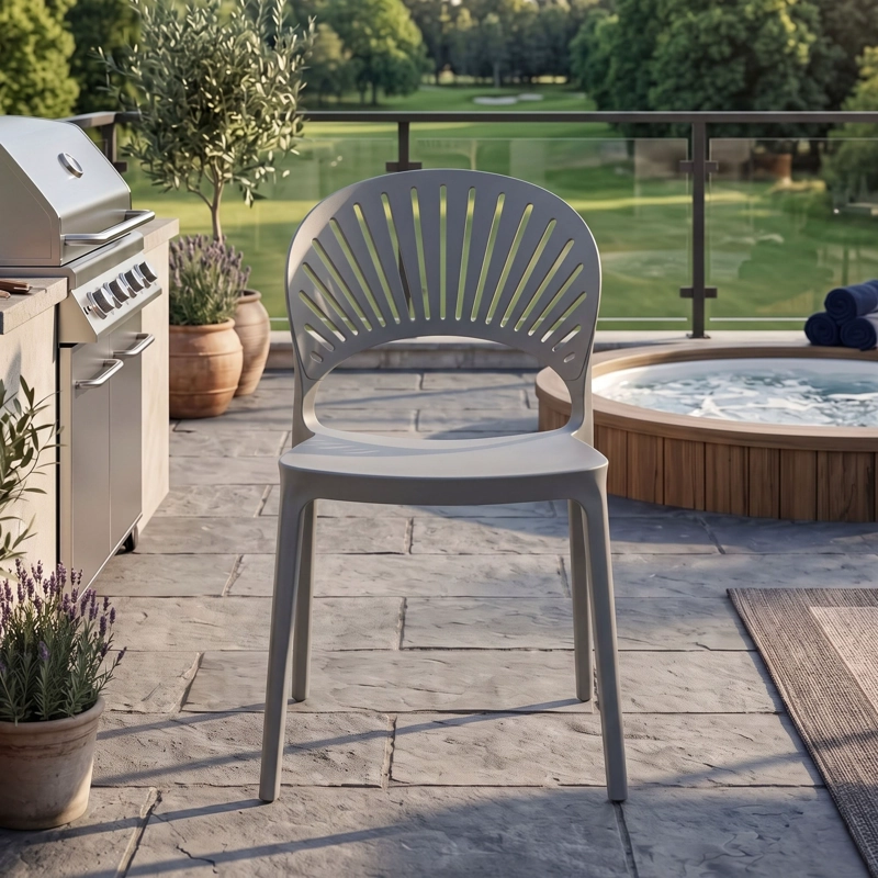 SILLA PARAISO TAUPE 82,0X48,0X58,0 CM - 1