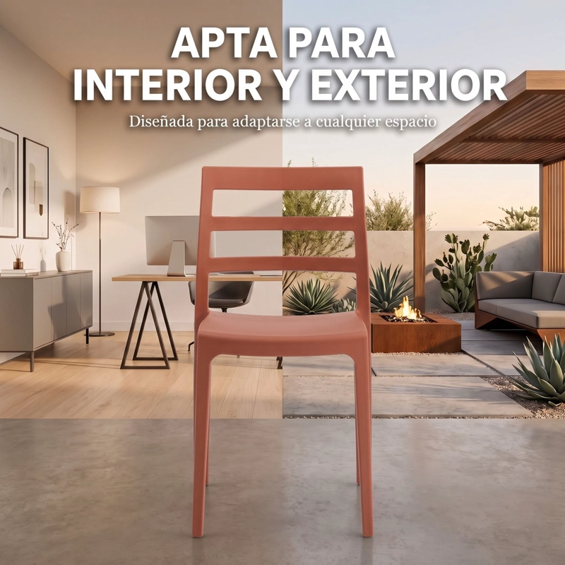 SILLA NEW YORK NEGRA 79,0X41,0X46,0 CM - 7