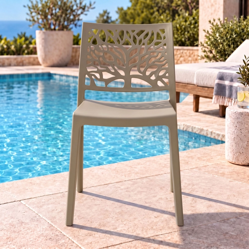 SILLA HARLEM NEGRA 79,0X43,0X49,0 CM - 1