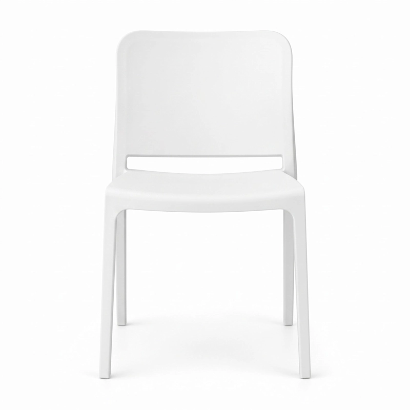 SILLA TRIVECA BLANCA 79,0X43,0X48,0 CM - 4