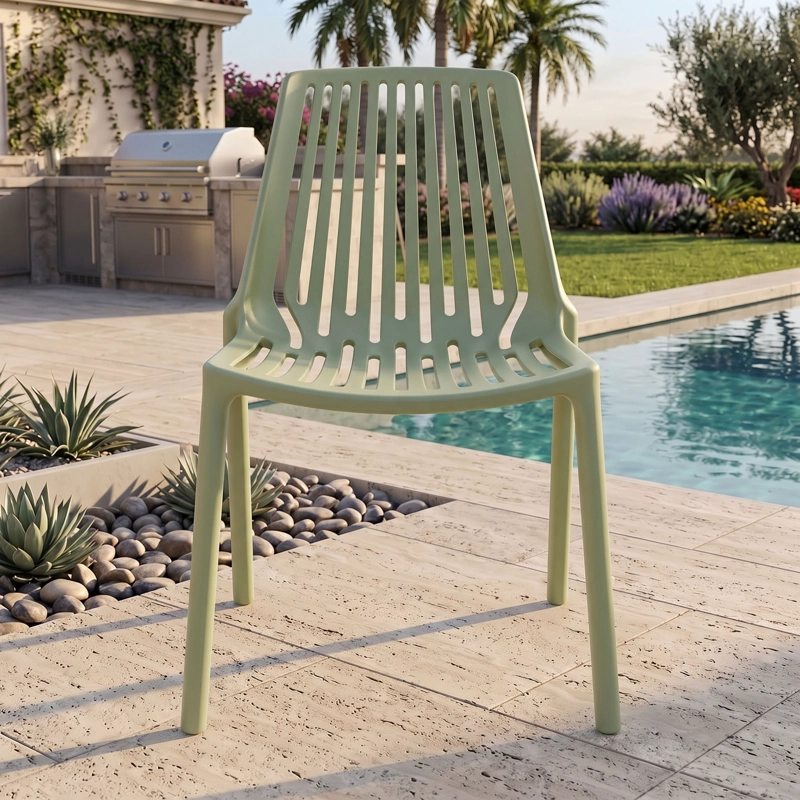 SILLA TANGER VERDE 78,0X46,0X56,0 CM - 1