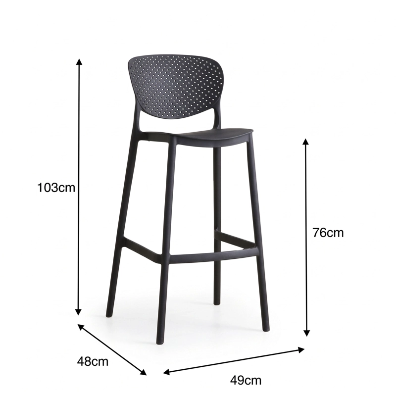 TABURETE ALTO RIO NEGRO 103,0X49,0X48,0 CM - 5