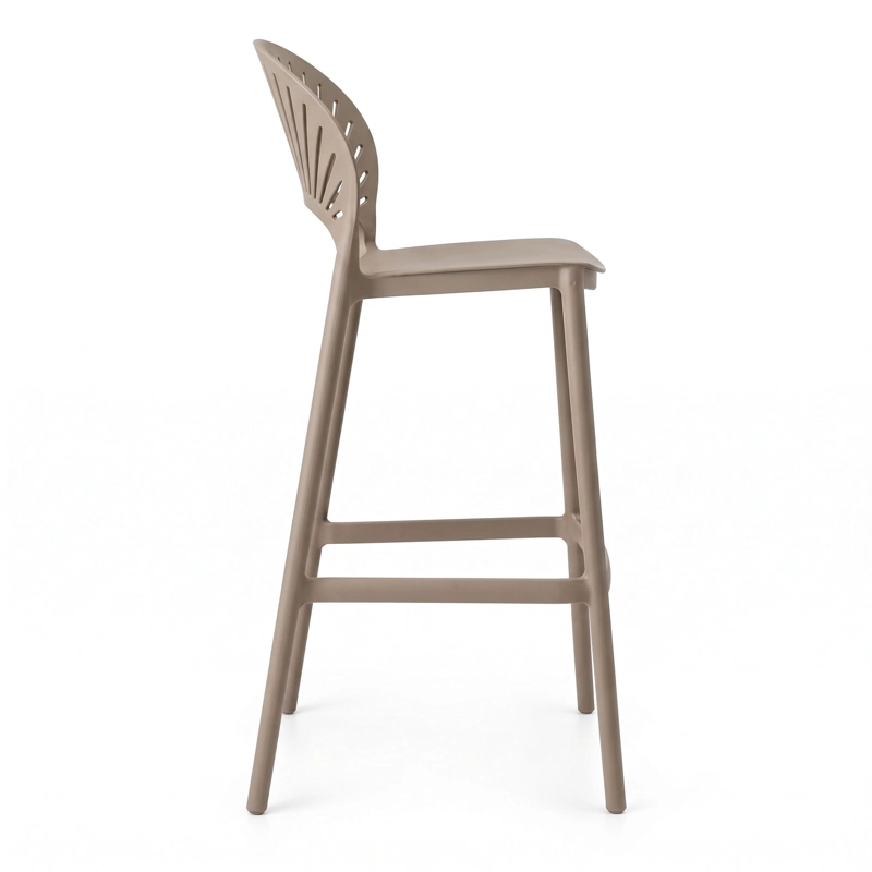 TABURETE ALTO PARAISO TAUPE 105,0X49,0X48,0 CM - 4