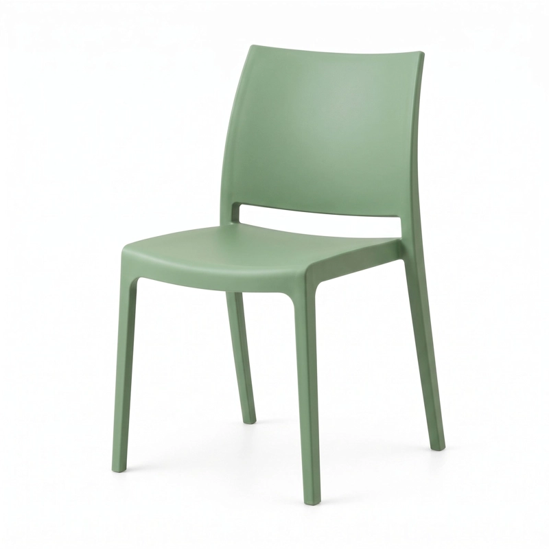 SILLA SOHO NEGRA 79,0X43,0X49,0 CM - 3