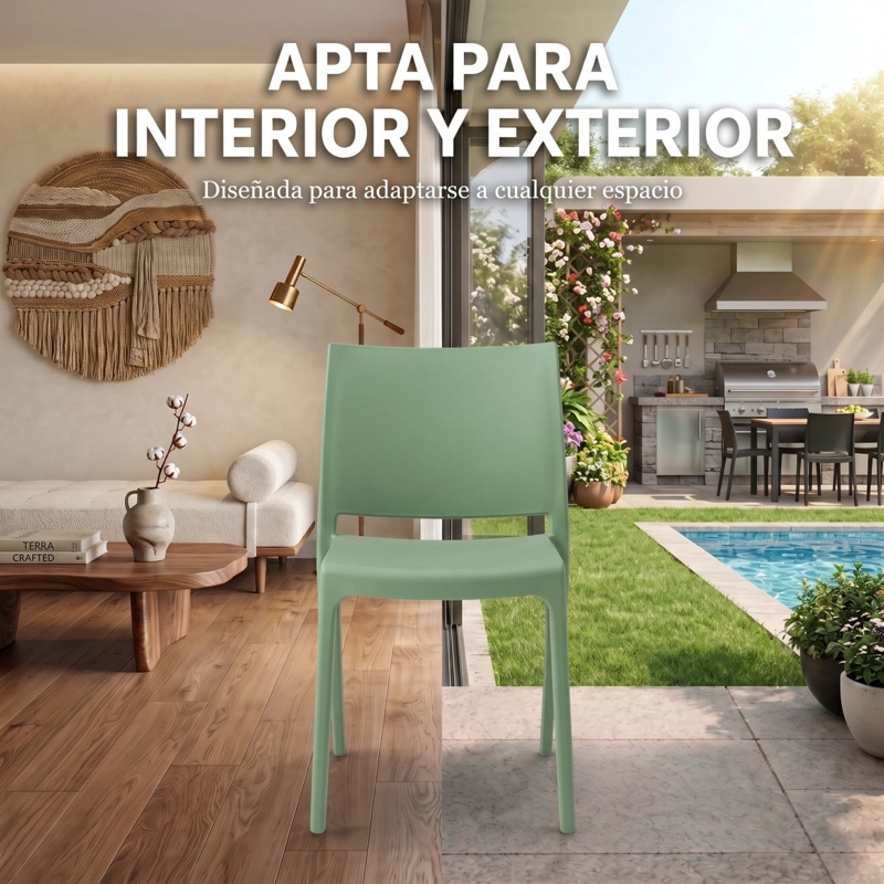 SILLA SOHO NEGRA 79,0X43,0X49,0 CM - 7