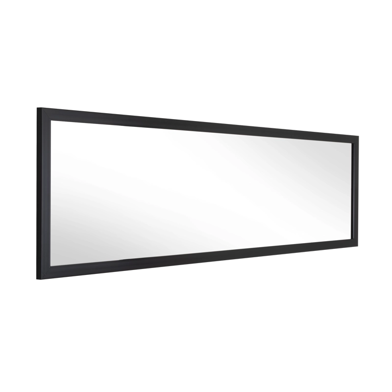 ESPEJO LIAM RECTANGULAR CON MARCO NEGRO 34X124X1,5 CM - 3