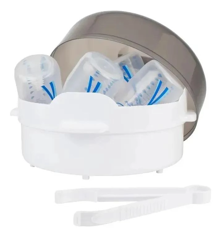 ESTERILIZADOR A VAPOR MICROONDAS DR. BROWN'S 4 MAMADERAS - 1