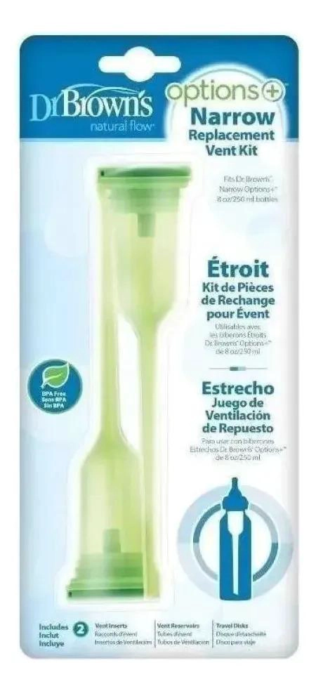 REPUESTO DE VALVULA ESTANDAR BIBERON DR BROWNS OPTIONS 2PZAS - 3