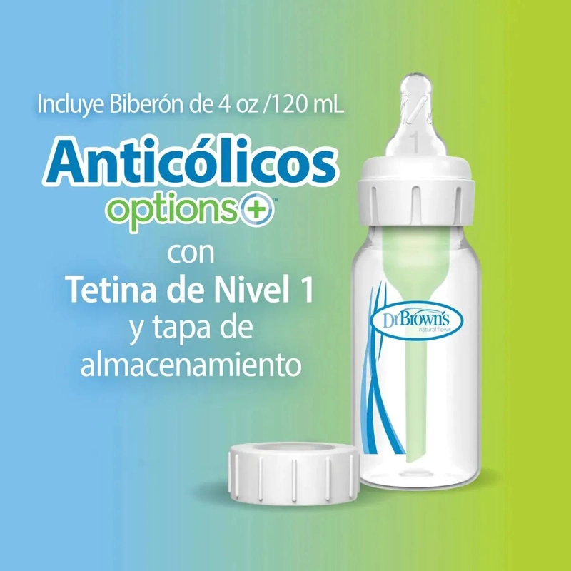 EXTRACTOR DE LECHE MANUAL DR. BROWN'S MAS MAMADERA 120ML - 4