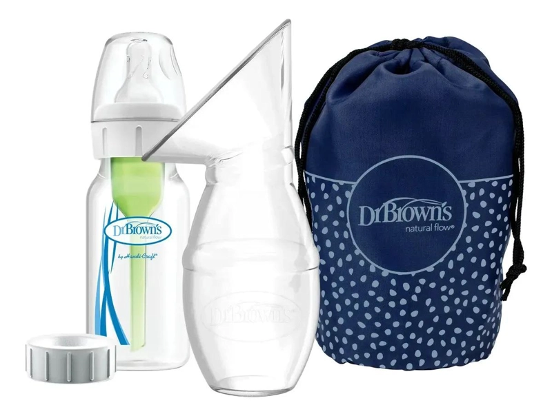 EXTRACTOR DE LECHE MANUAL DR. BROWN'S MAS MAMADERA 120ML - 6