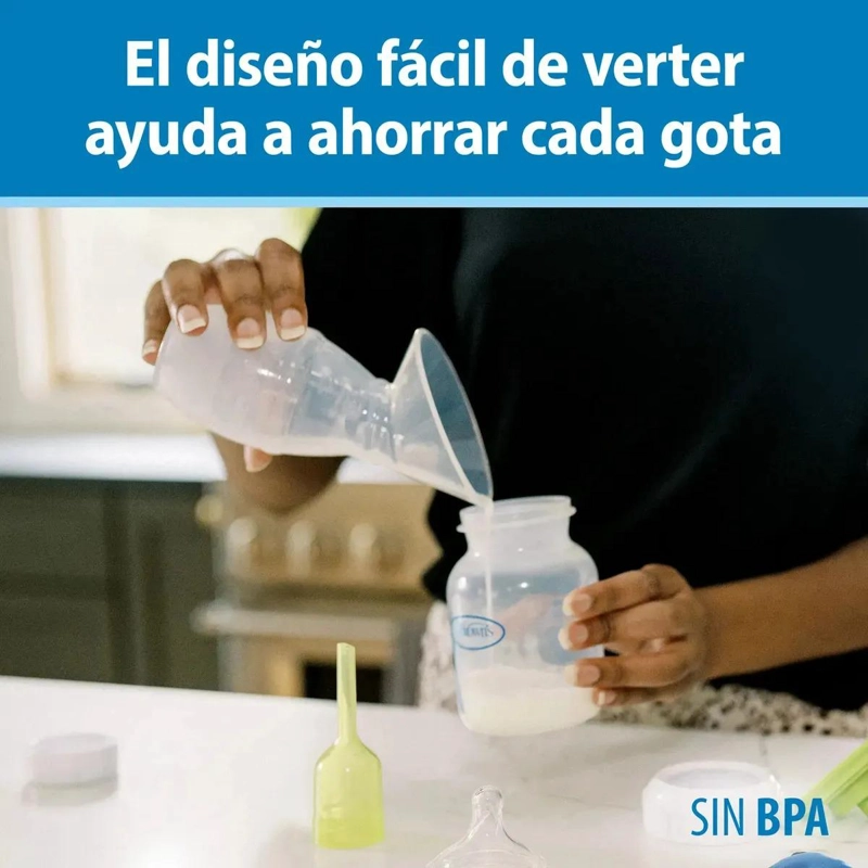 EXTRACTOR DE LECHE MANUAL DR. BROWN'S MAS MAMADERA 120ML - 7