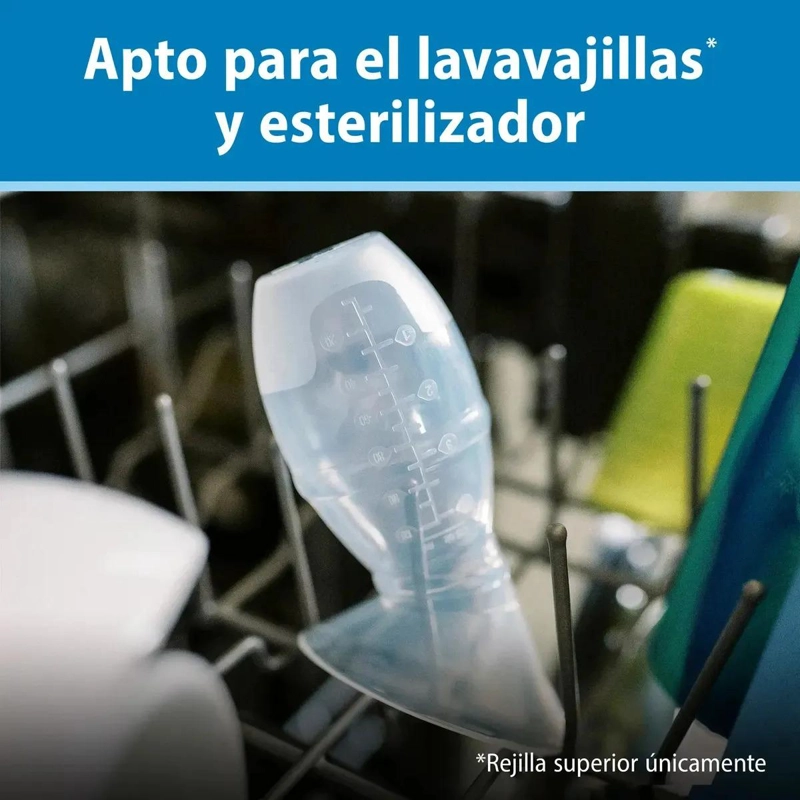 EXTRACTOR DE LECHE MANUAL DR. BROWN'S MAS MAMADERA 120ML - 9