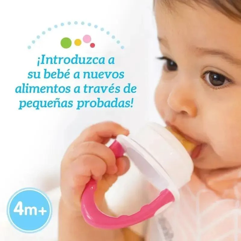 CHUPETE PARA ALIMENTOS 4M+ MENTA/UNISEX DR. BROWN'S - 4