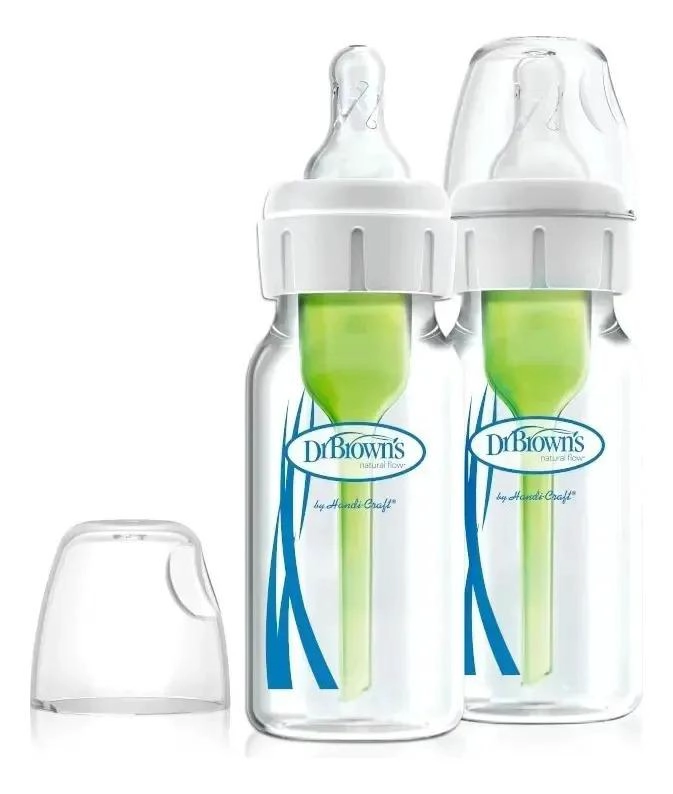 BIBERON DR BROWN'S VIDRIO ANTICOLICOS 120ML PACK 2 - 1