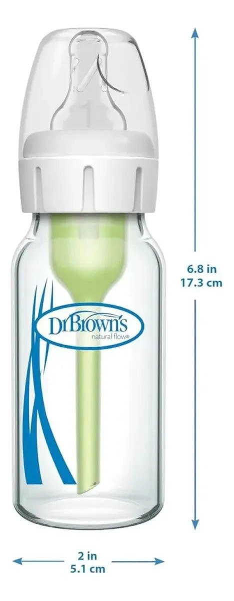 BIBERON DR BROWN'S VIDRIO ANTICOLICOS 120ML PACK 2 - 5