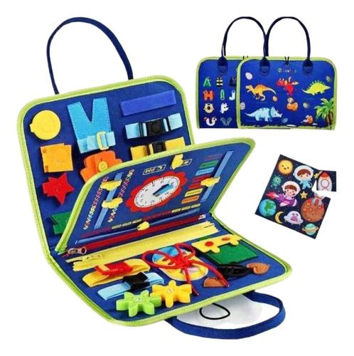 LIBRO SENSORIAL EDUCATIVO E INTERACTIVO NIÑOS - 1