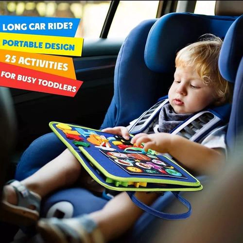 LIBRO SENSORIAL EDUCATIVO E INTERACTIVO NIÑOS - 2
