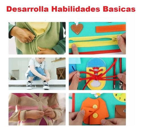 LIBRO SENSORIAL EDUCATIVO E INTERACTIVO NIÑOS - 7
