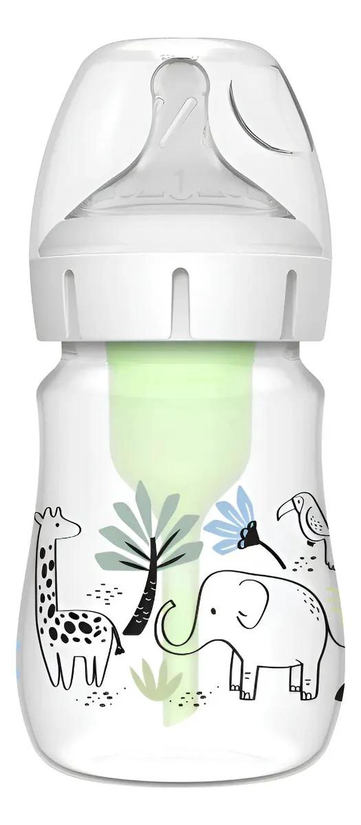 MAMADERA BOCA ANCHA 150ML DR. BROWN'S CON DISEÑOS ANIMALES - 5