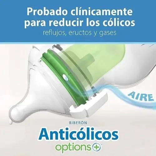 KIT DE MAMADERAS DR BROWN'S ANTICOLICOS + ESTERILIZADOR - 4