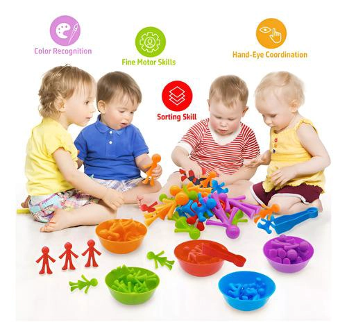 JUEGO DIDACTICO EDUCATIVO CLASIFICADOR MONTESSORI FAMILIA - 4