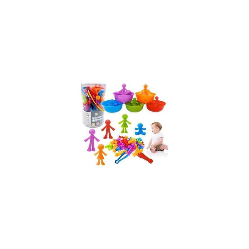 JUEGO DIDACTICO EDUCATIVO CLASIFICADOR MONTESSORI FAMILIA - 8