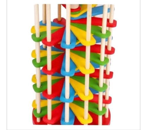 TORRE DE MADERA CON MARTILLO JUEGO PARA NIÑOS - 3