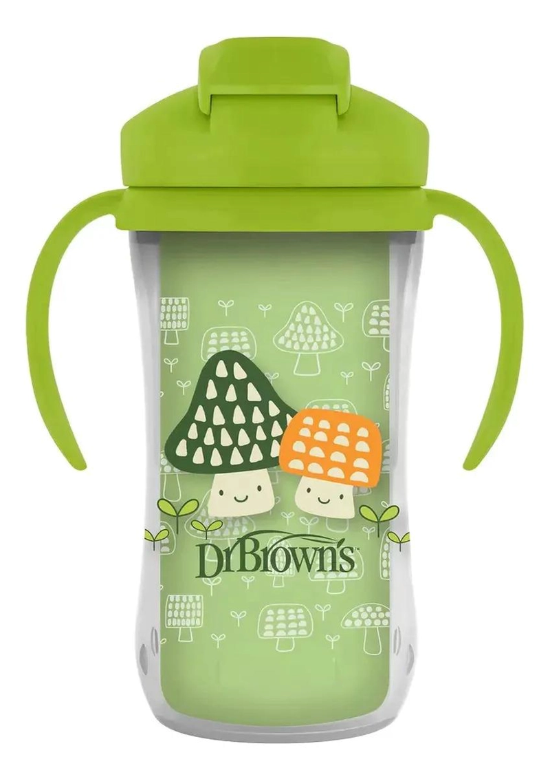 VASO TERMICO CON BOMBILLA 12M+ DR. BROWN'S 300 ML - 1