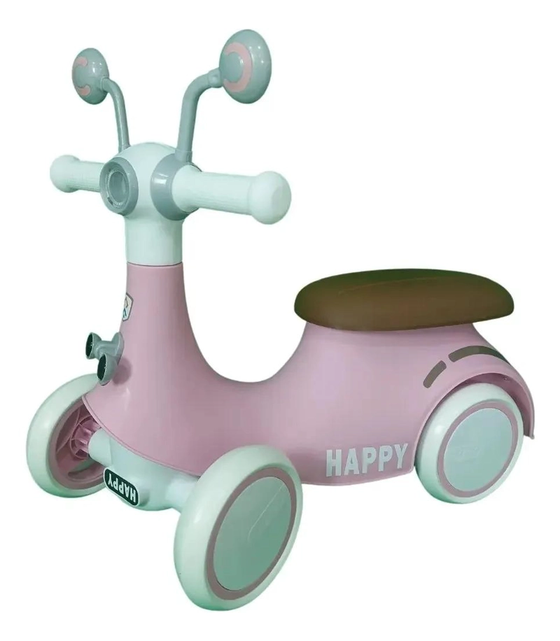 CORREPASILLOS AUTO ANDADOR ROSA CON LUCES Y MUSICA CARACOL - 6