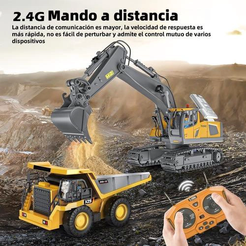 JUGUETE CONSTRUCCION AUTO CONTROL REMOTO EXCAVADORA - 5