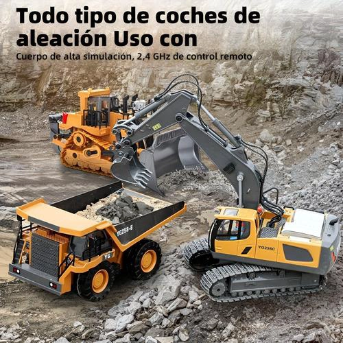 JUGUETE CONSTRUCCION AUTO CONTROL REMOTO EXCAVADORA - 6