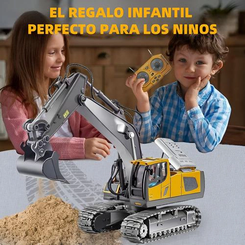 JUGUETE CONSTRUCCION AUTO CONTROL REMOTO EXCAVADORA - 7