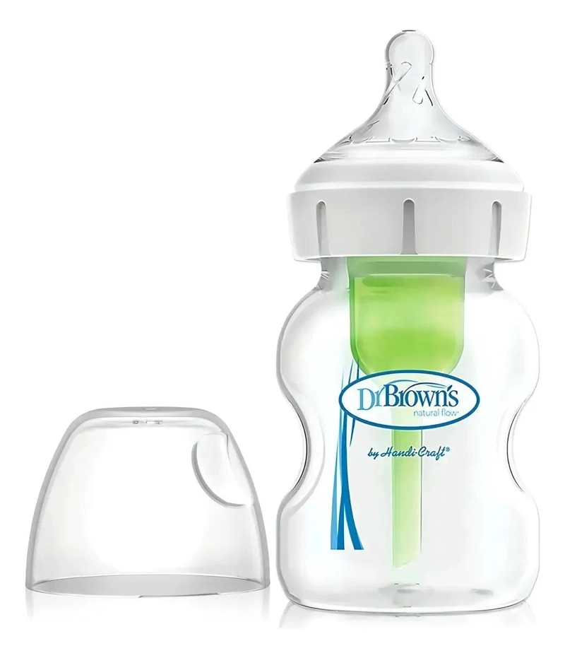 MAMADERA DR BROWN'S BOCA ANCHA OPTIONS+ 150ML ANTICOLICOS - 2