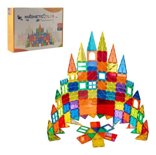 JUEGO BLOQUES IMAN CONSTRUCCION 100 PIEZAS - 1