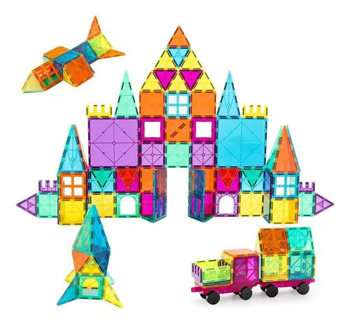 JUEGO BLOQUES IMAN CONSTRUCCION 100 PIEZAS - 4