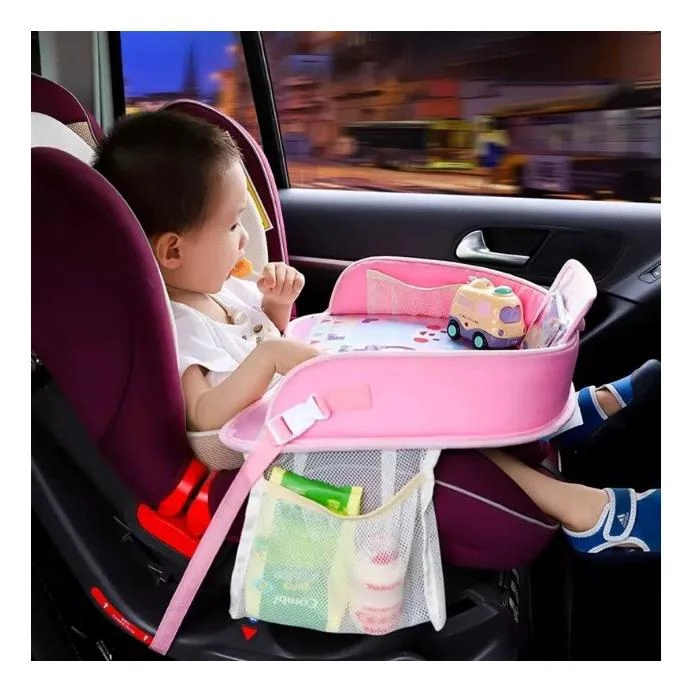MESA BANDEJA PARA VIAJE NIÑO MULTIFUNCION AUTO COCHE SILLAS - 2