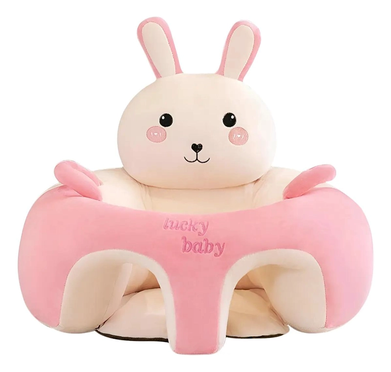 COJIN ASIENTO DE SEGURIDAD Y APOYO PARA BEBE DISEÑO CONEJO - 1