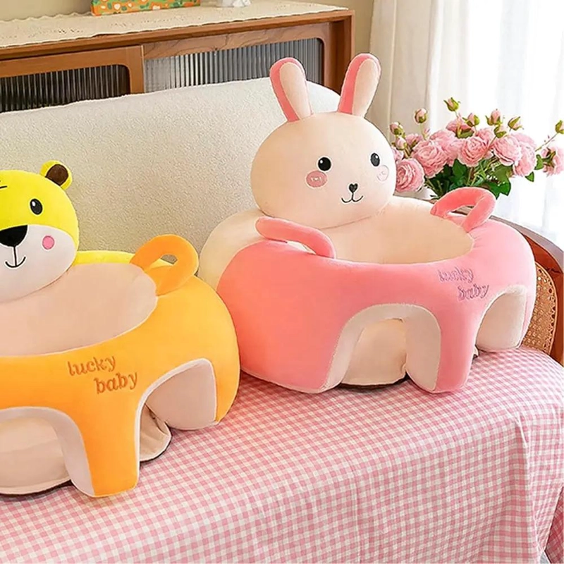 COJIN ASIENTO DE SEGURIDAD Y APOYO PARA BEBE DISEÑO CONEJO - 8