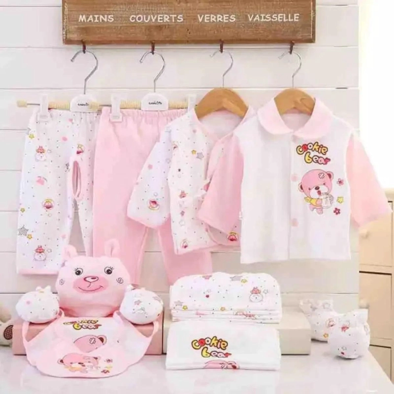 AJUAR ROPA ROSA BEBE RECIEN NACIDO BABY SHOWER - 3