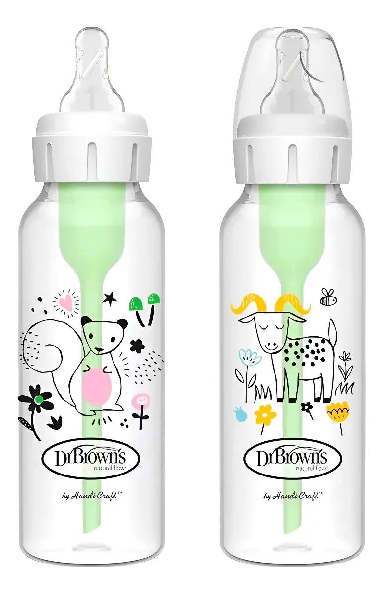 SET 2 BIBERONES DR BROWNS OPTIONS ESTANDAR 8 OZ / 250 ML - 1