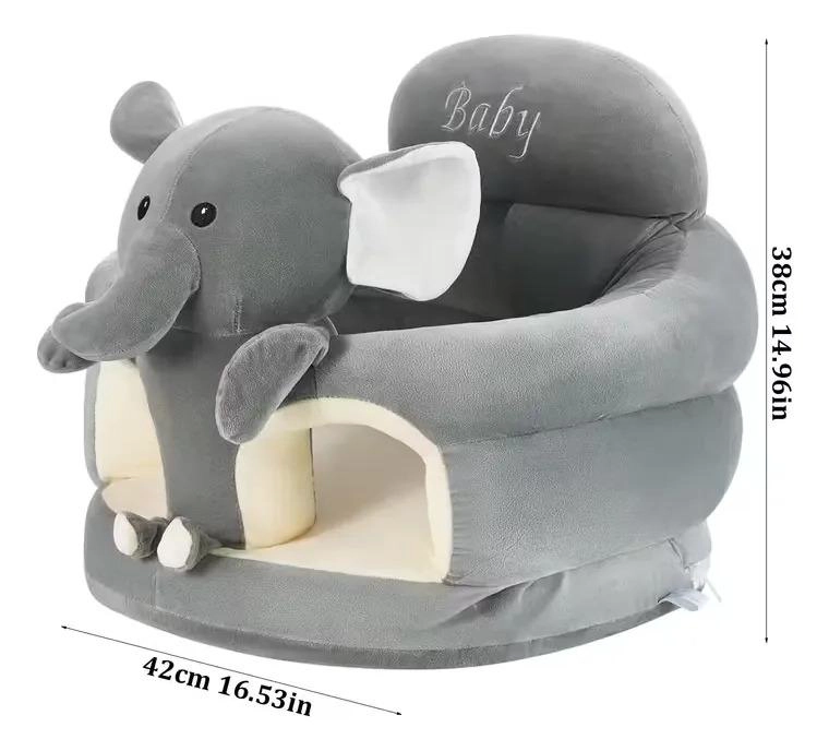 COJIN DE APOYO PERRO ASIENTO, APRENDIZAJE BEBE FELPA - 4