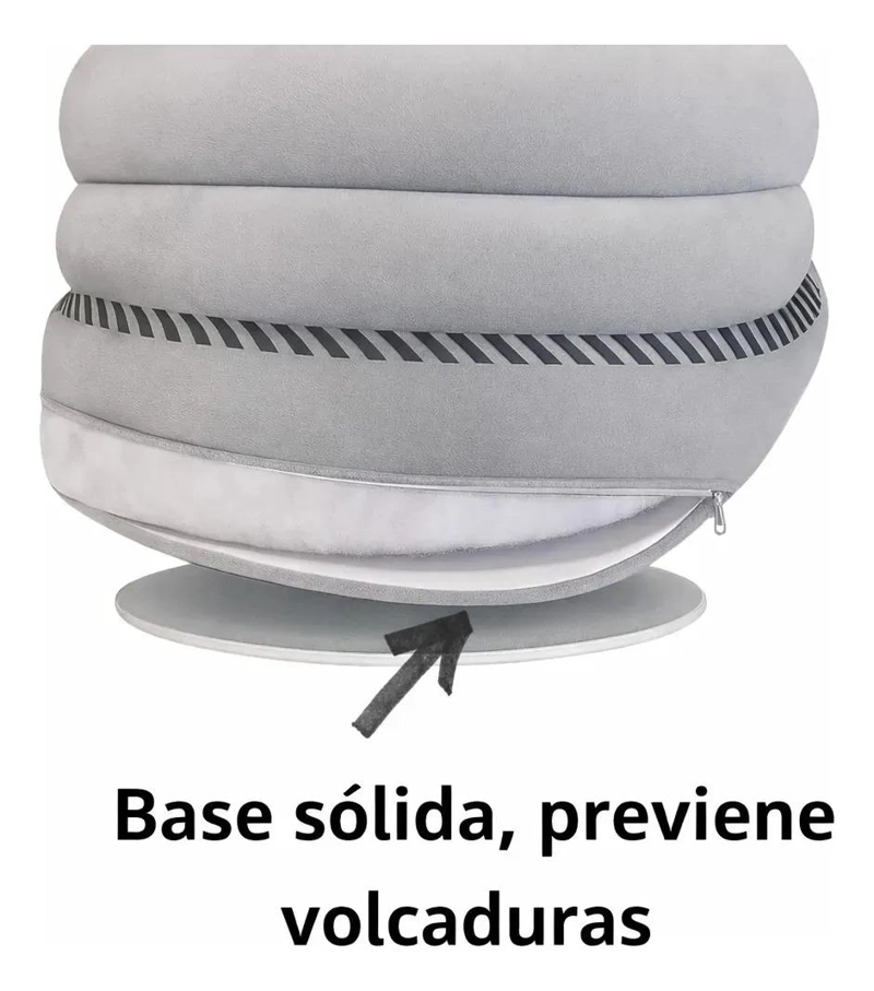 COJIN DE APOYO ELEFANTE ASIENTO, APRENDIZAJE BEBE FELPA - 5