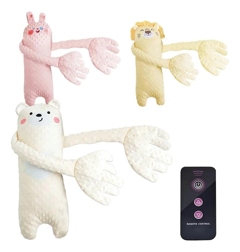 PELUCHE PALMADAS MUSICAL ROSA  GRANDE PARA BEBE - 2