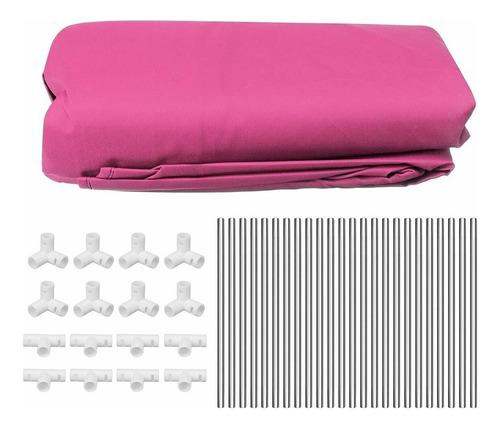 CORRAL SEGURIDAD BEBES CON ARO DE BASKET 128CM ROSADO - 9