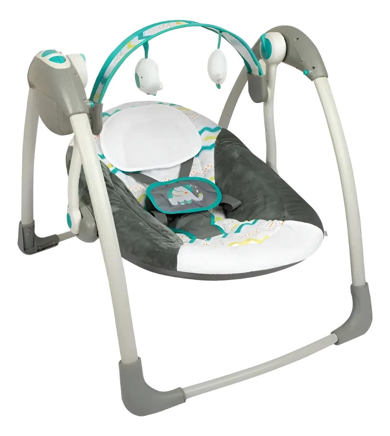 SILLA MECEDORA PARA BEBE S CON ASIENTO RECLINABLE PORTATIL - 1