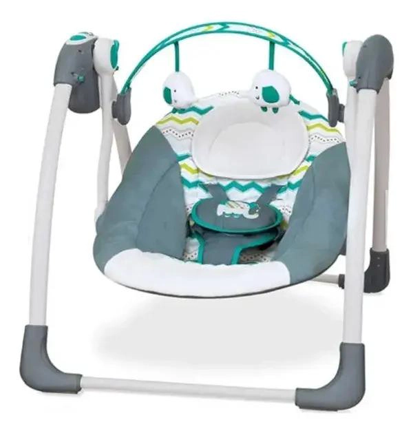 SILLA MECEDORA PARA BEBE S CON ASIENTO RECLINABLE PORTATIL - 6